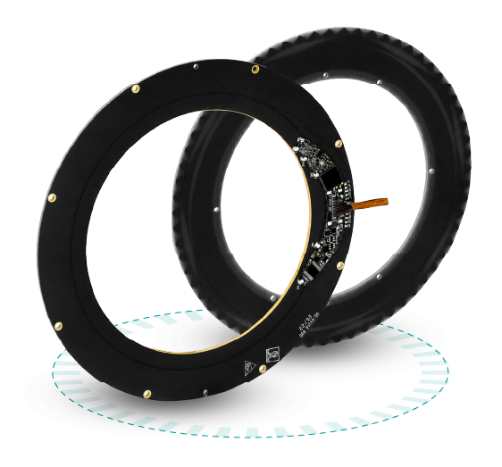VLS-170 with up to 23-bit resolution and ±0.006° accuracy. Absolute Rotary Encoder VLS170